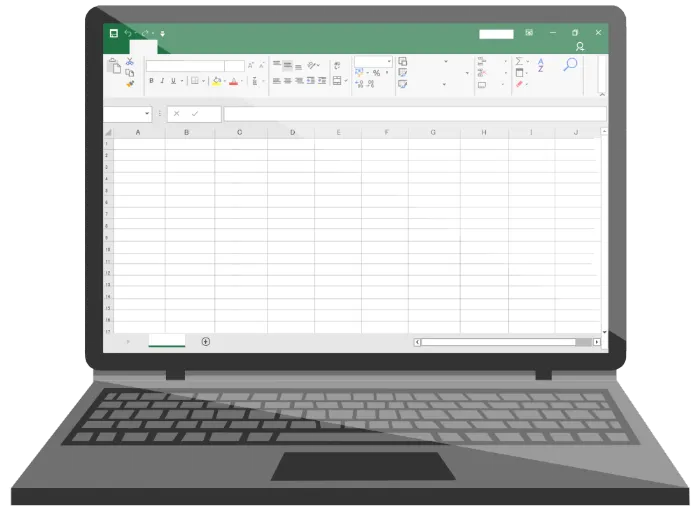 �g�����ꂽExcel�ŁA�d�q���[���쐬