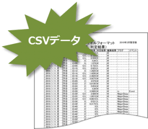 CSV�f�[�^�̃T���v����\��